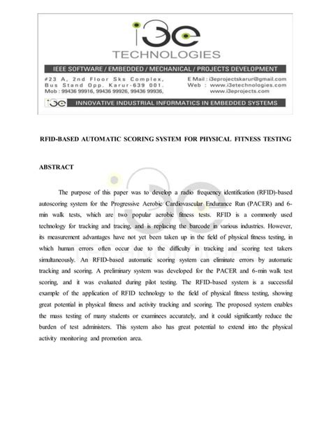 rfid-based automatic scoring system for physical fitness testing|RFID.